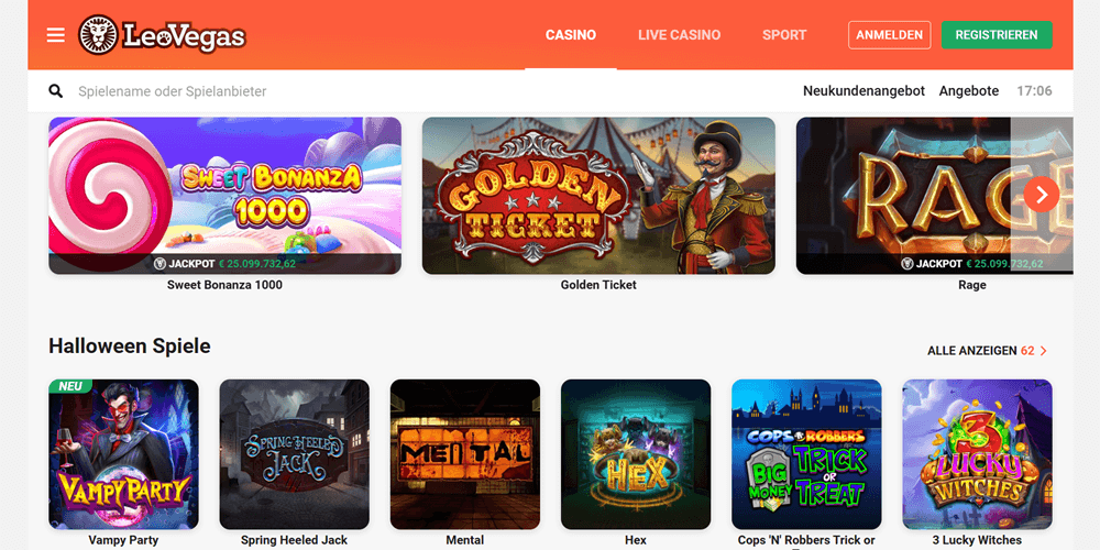 LeoVegas Online Casino