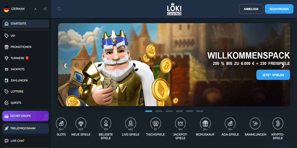 Loki Casino Bonus