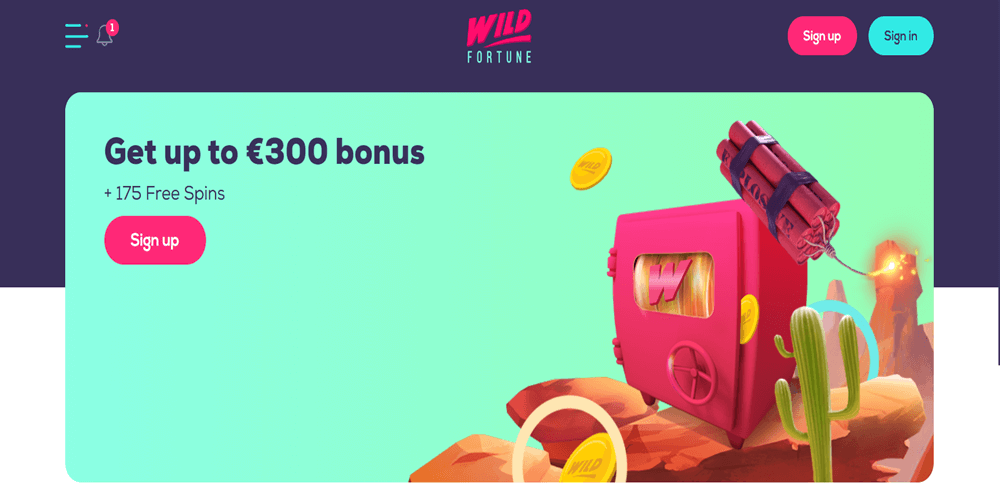 WildFortune Casino Bonus